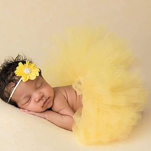 Yellow Starburst tutu wit headband